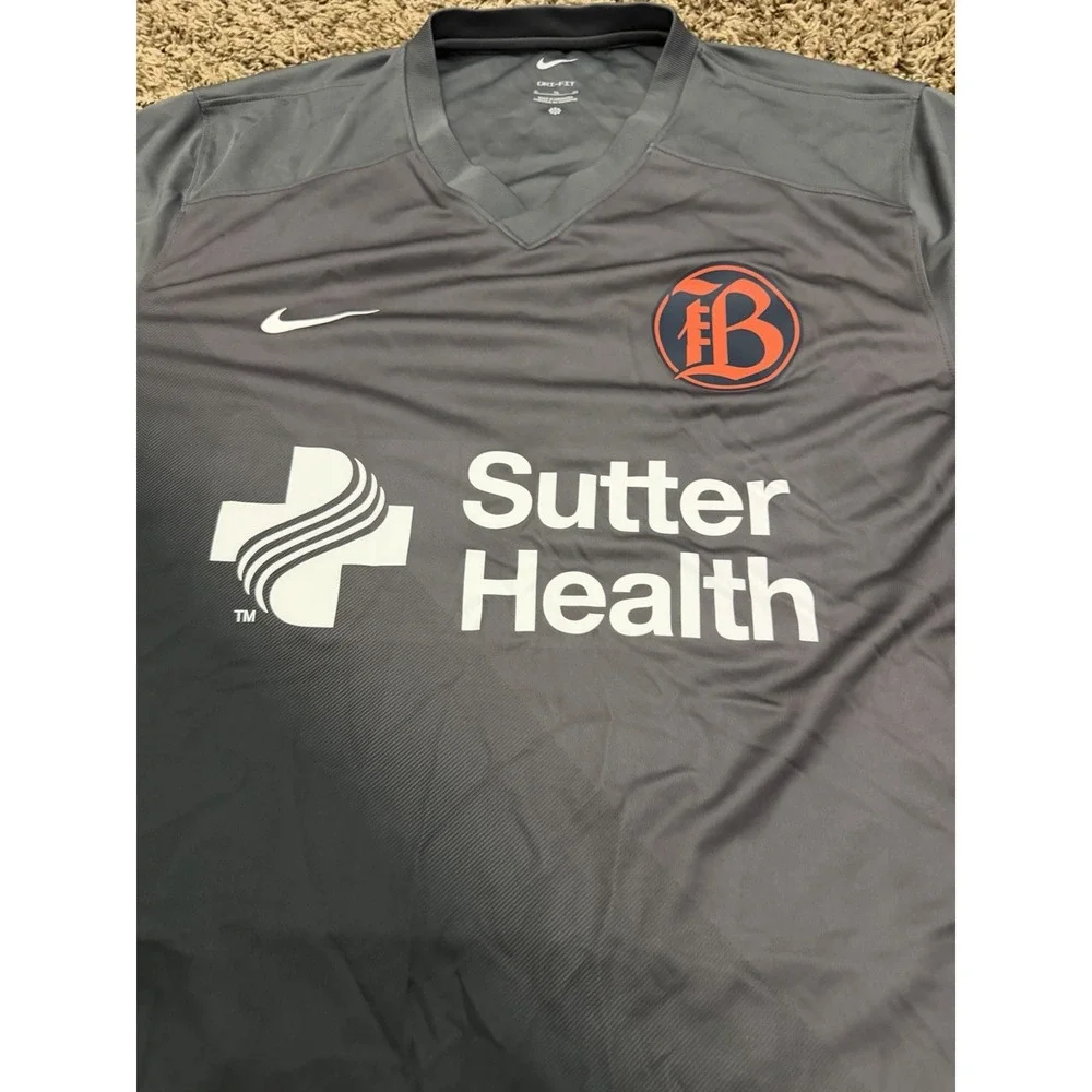 Rare Bay FC 2024 Stadium Secondary Nike 6th Street Inaugural Jersey Mens Sz XL